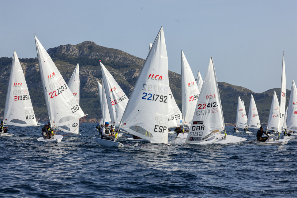 El europeo Sub21 de ILCA afronta la última jornada con todo por decidir