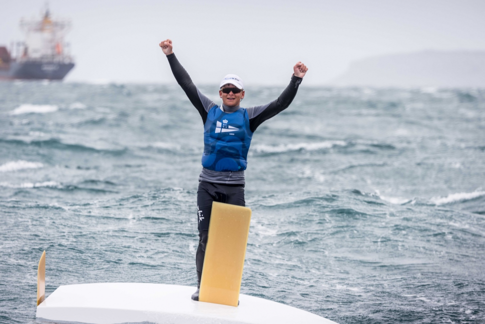 Iker Múgica y Amalia Coll, campeones de España de Optimist