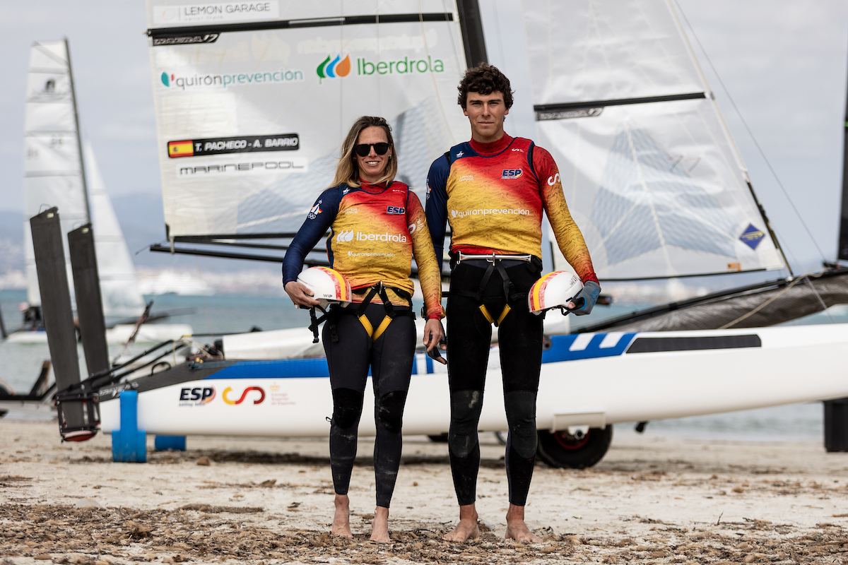Tara Pacheco y Andrés Barrio – Nacra 17.- Preselección Olímpica Paris 2024
