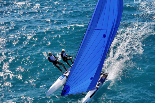 Tara Pacheco y Andrés Barrio. © Sailing Energy/T Princesa Sofía