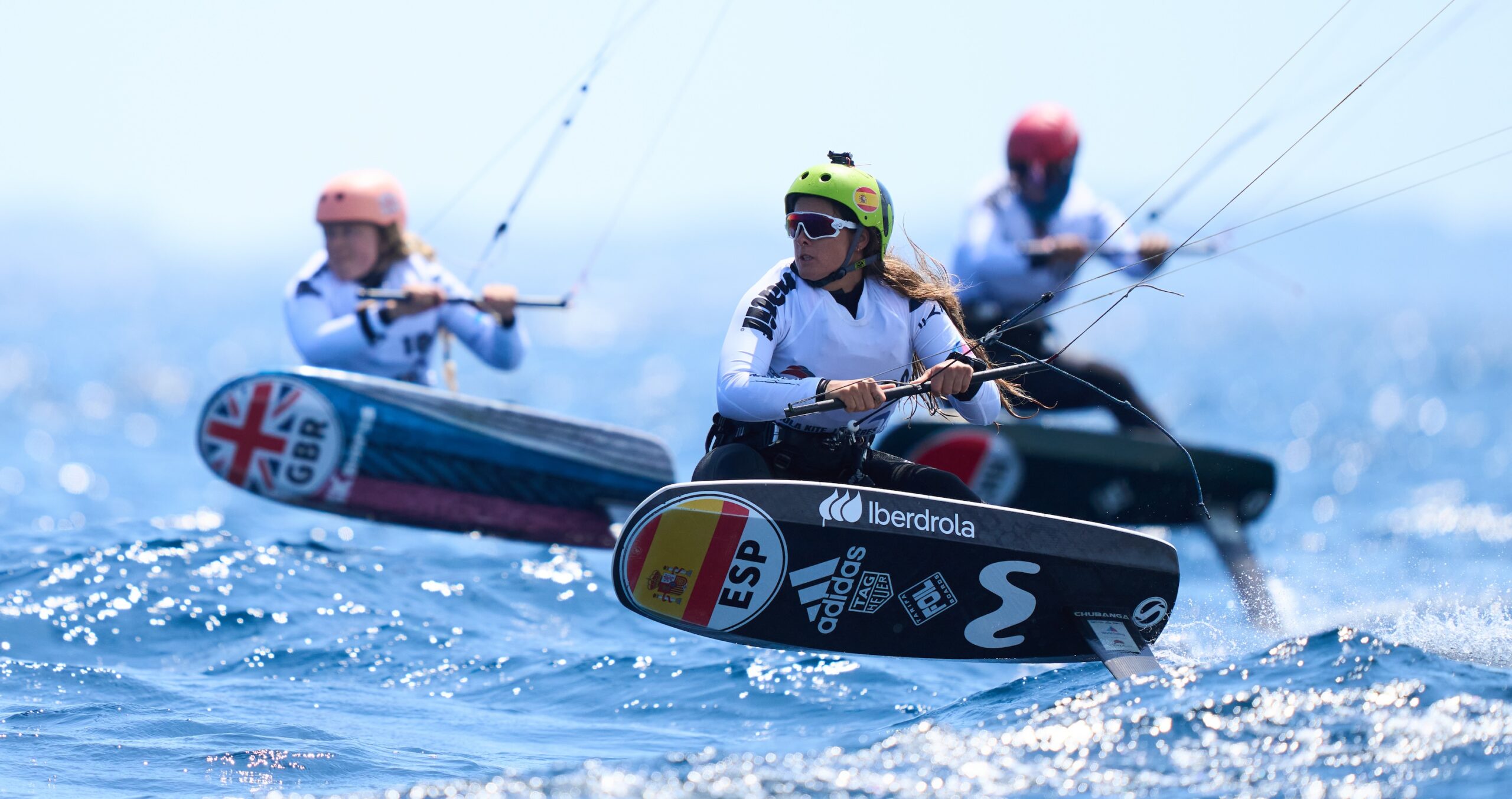 Gisela Pulido estrena el mundial de Formula Kite en el Top10