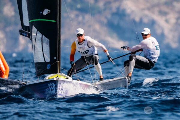 49er.- Diego Botín y Florian Trittel. ©Sailing Energy 49er.- Diego Botín y Florian Trittel. ©RFEV l Sailing Energy
