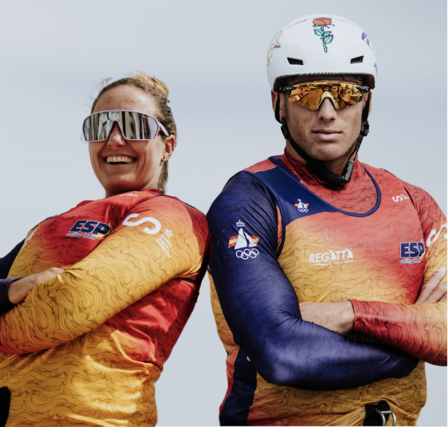 Equipo Olímpico Español de Vela: Pilar Lamadrid y Nacho Baltasar, iQFOil M y F