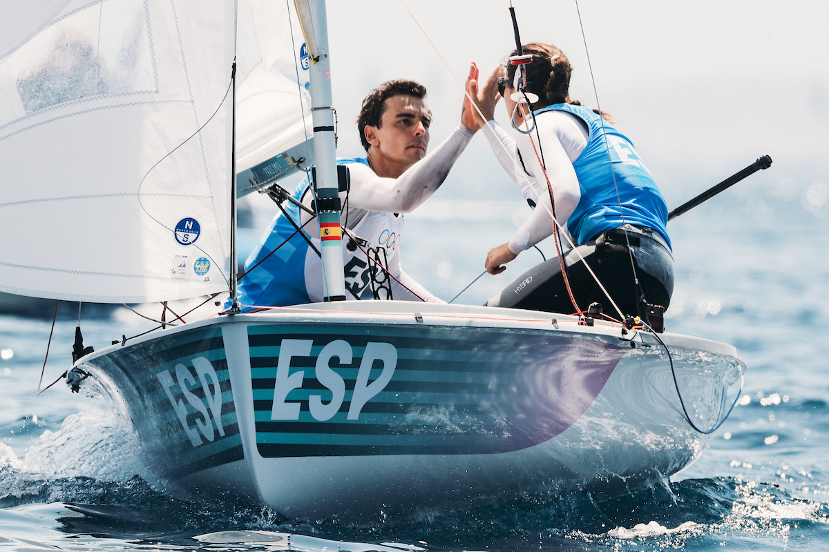 Medalla al alcance de Xammar y Brugman en 470