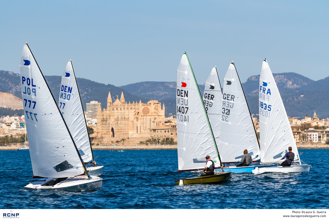 Europeo de OK Dinghy en el RCN Palma