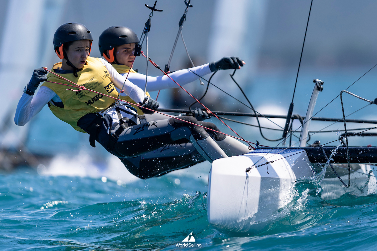 El europeo de Nacra 17 calienta motores en Palermo