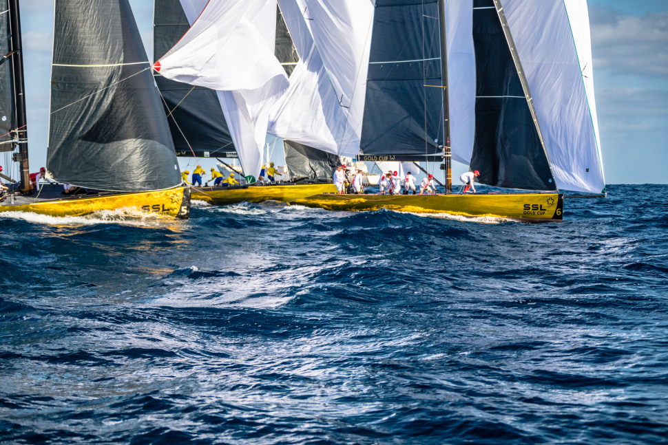 Jornada de viento y espectáculo en la Gran Canaria SSL Gold Cup