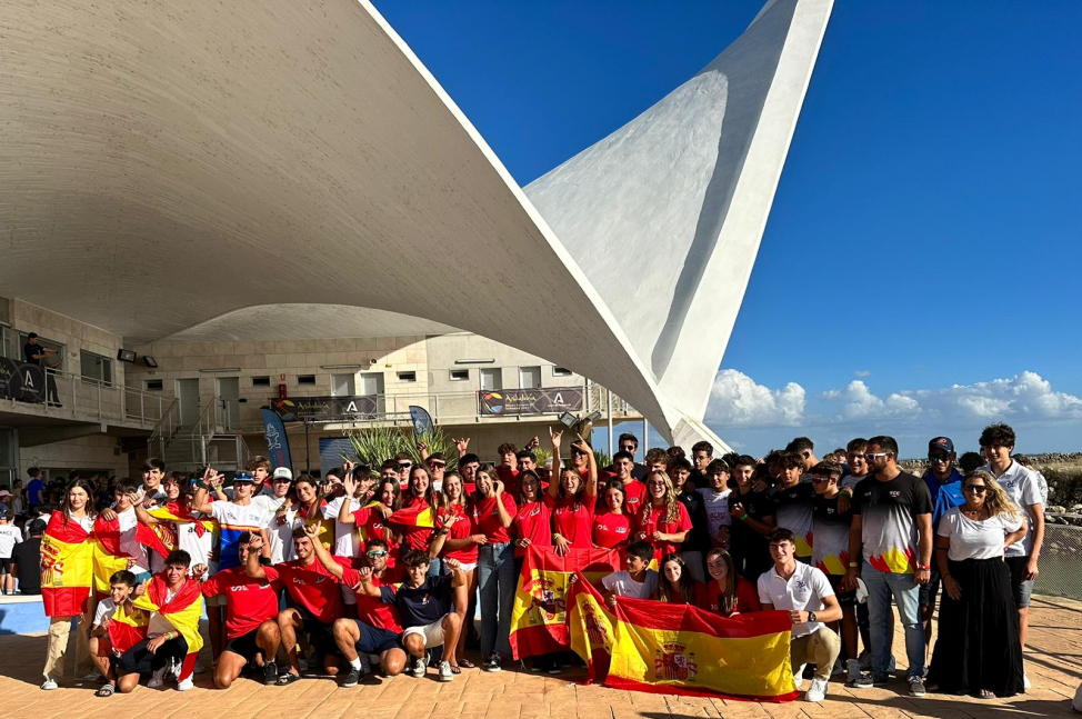 Las tablas olímpicas piden paso en la bahía de Cádiz