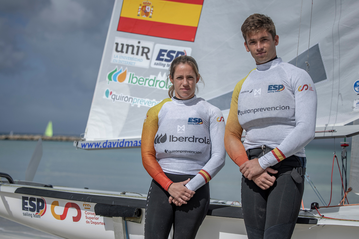 Reportaje para el equipo olímpico español de vela