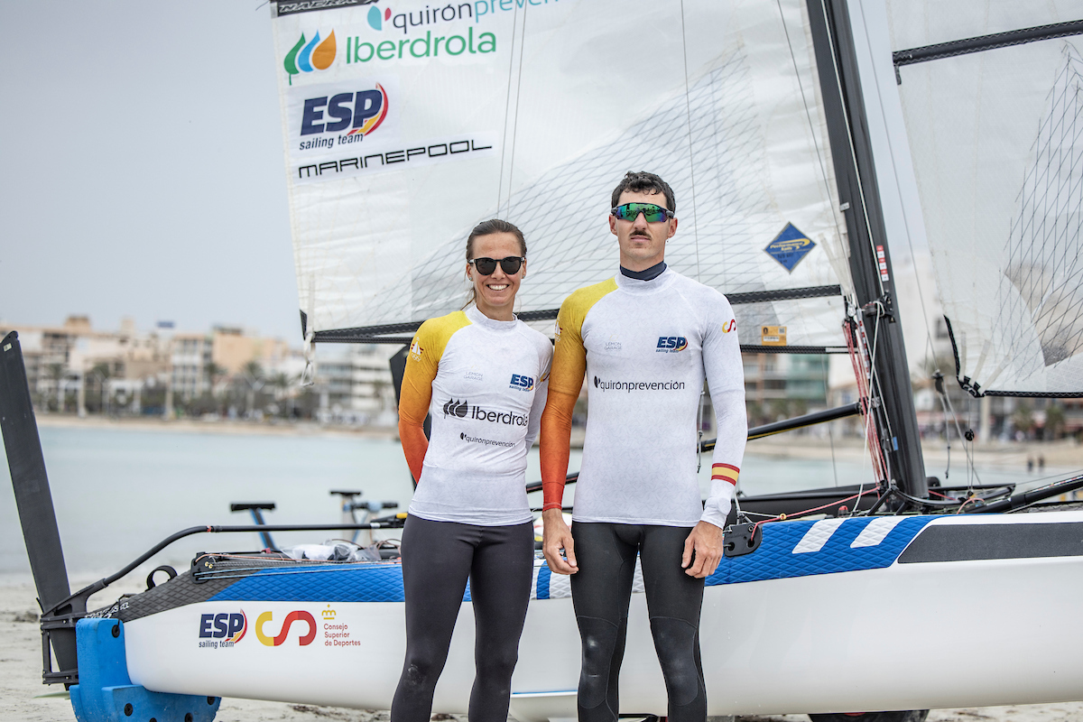 Reportaje para el equipo olímpico español de vela