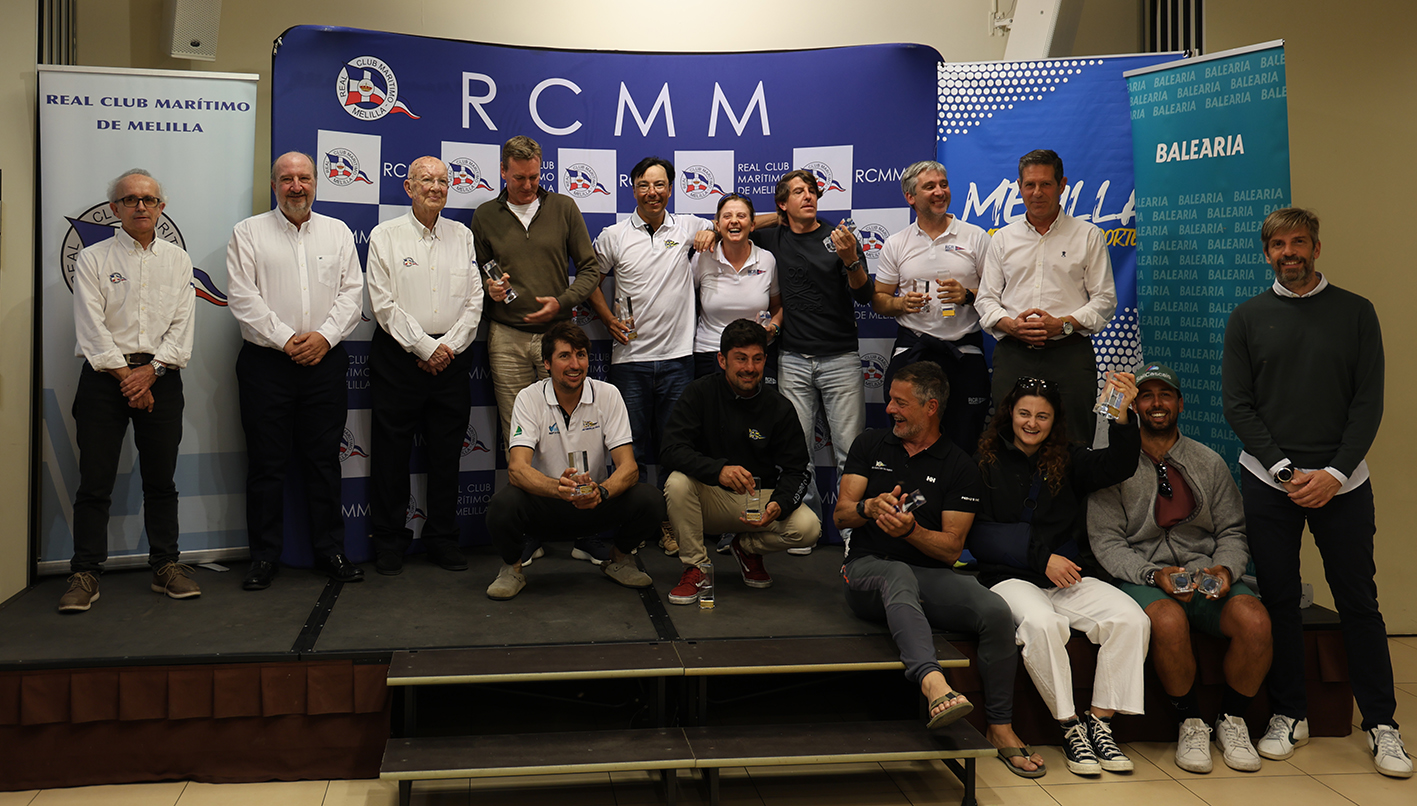 Melilla corona a los nuevos campeones de España de Snipe