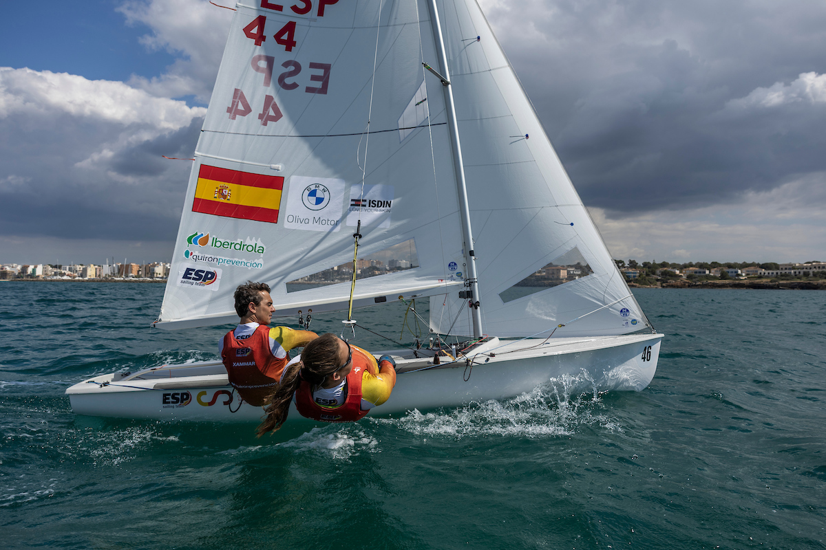 Reportaje para el equipo olímpico español de vela
