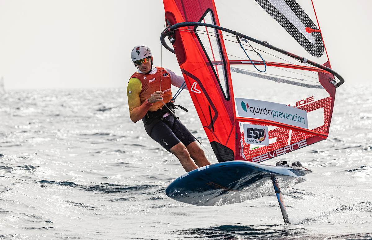 Reportaje para el equipo olímpico español de vela