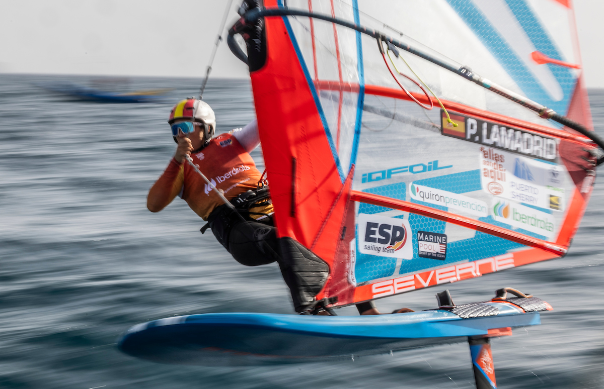 Reportaje para el equipo olímpico español de vela