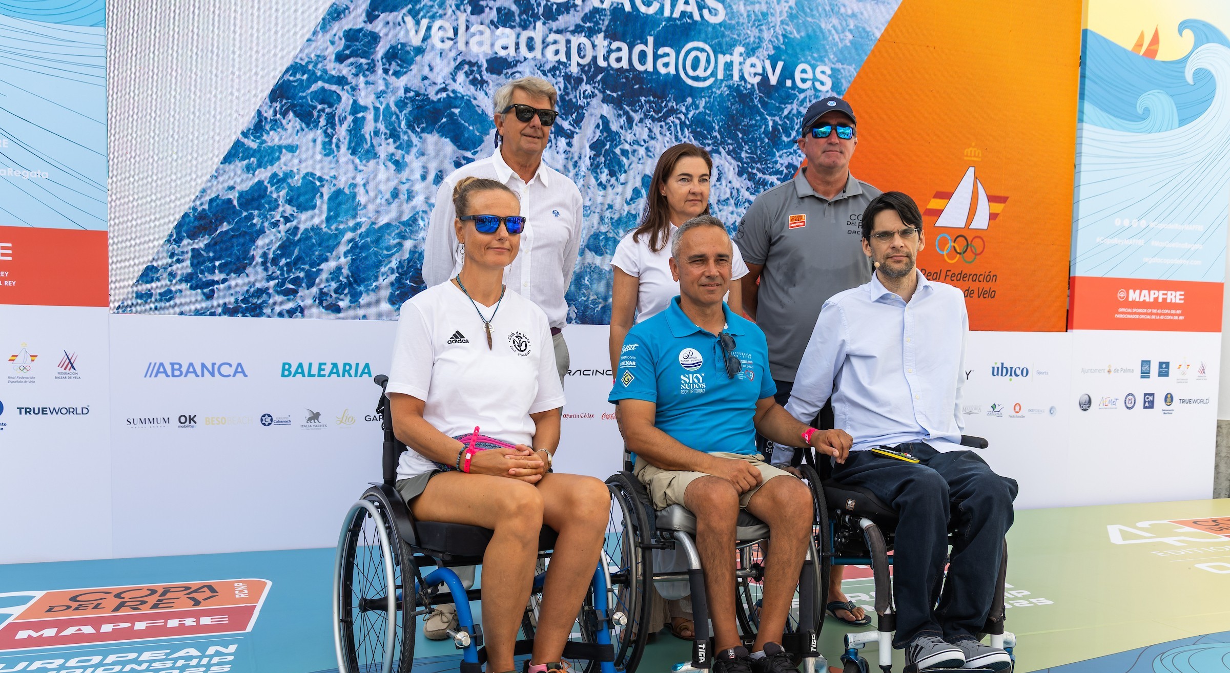 La RFEV presenta Mar Abierto, el primer equipo de regatas de crucero totalmente inclusivo