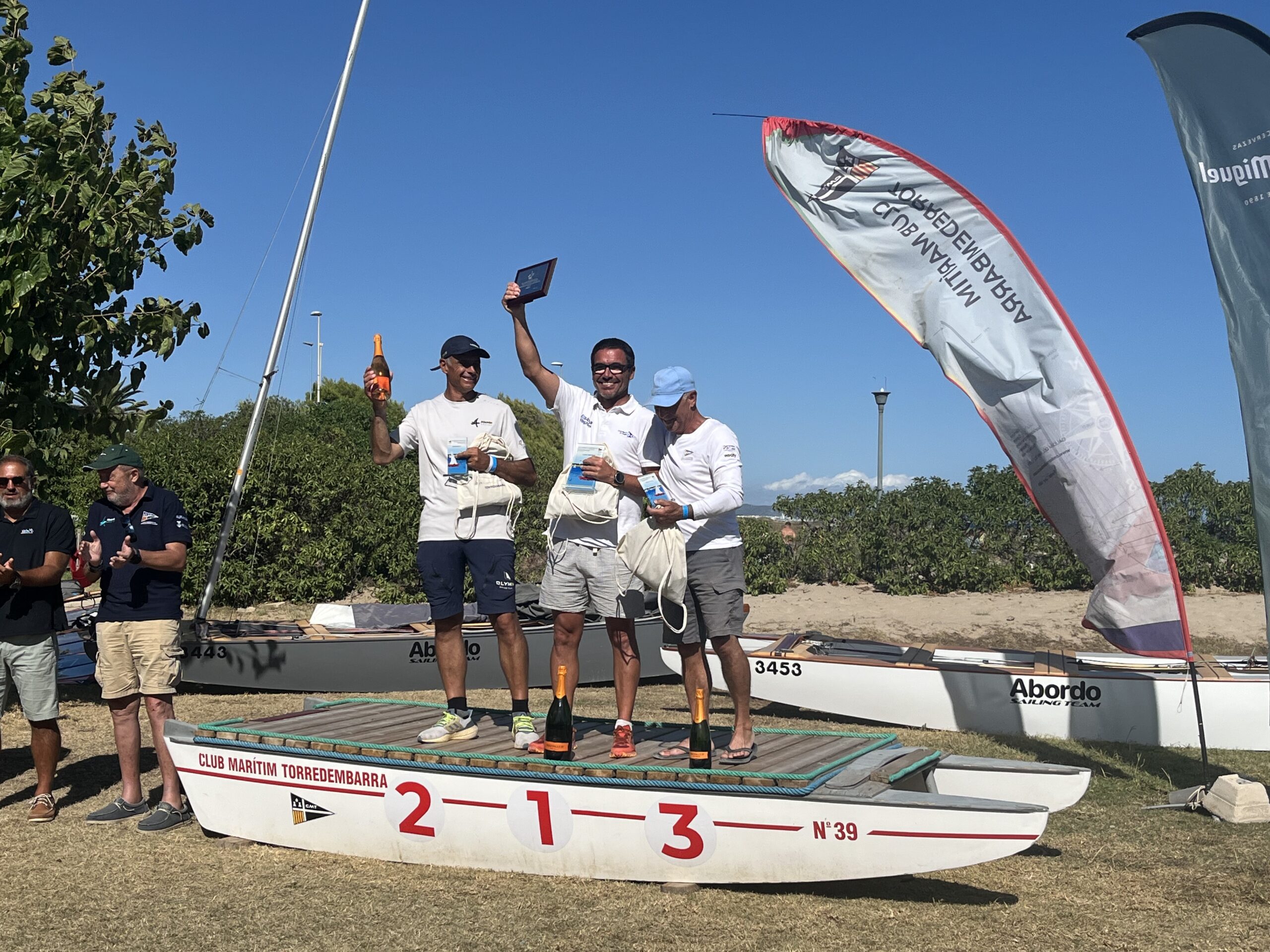 Oriol Castellà, oro en el Campeonato de España de Patín a Vela