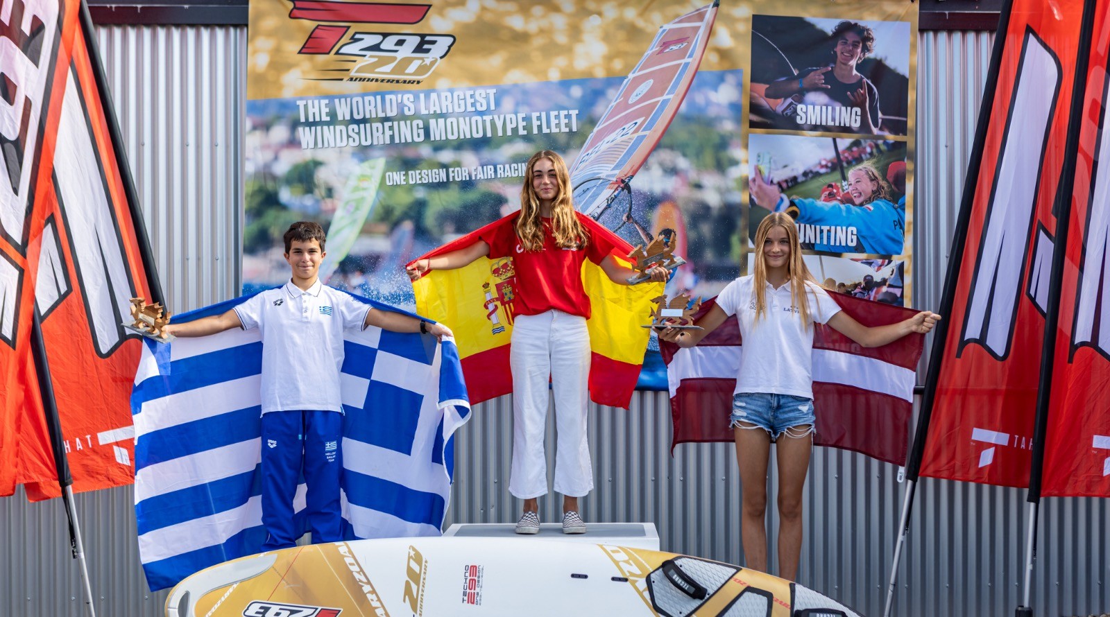 Olivia Sanchez podio