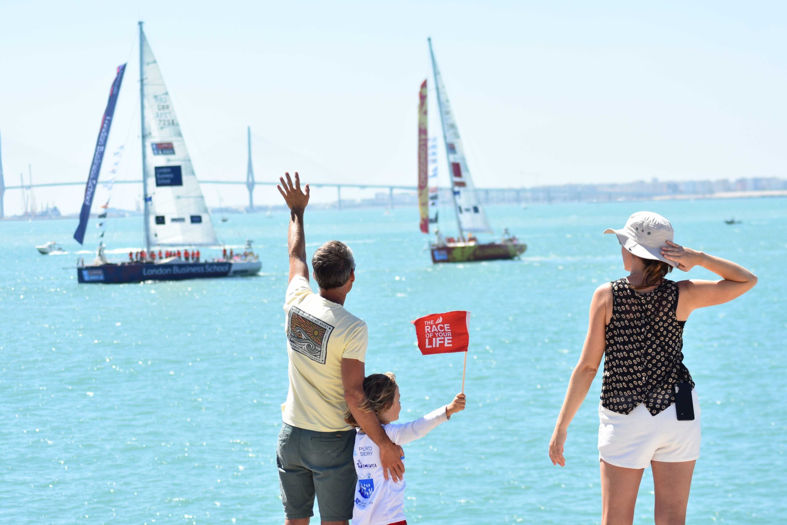 Puerto Sherry despide con éxito la escala española de la Clipper Round the World Yacht Race