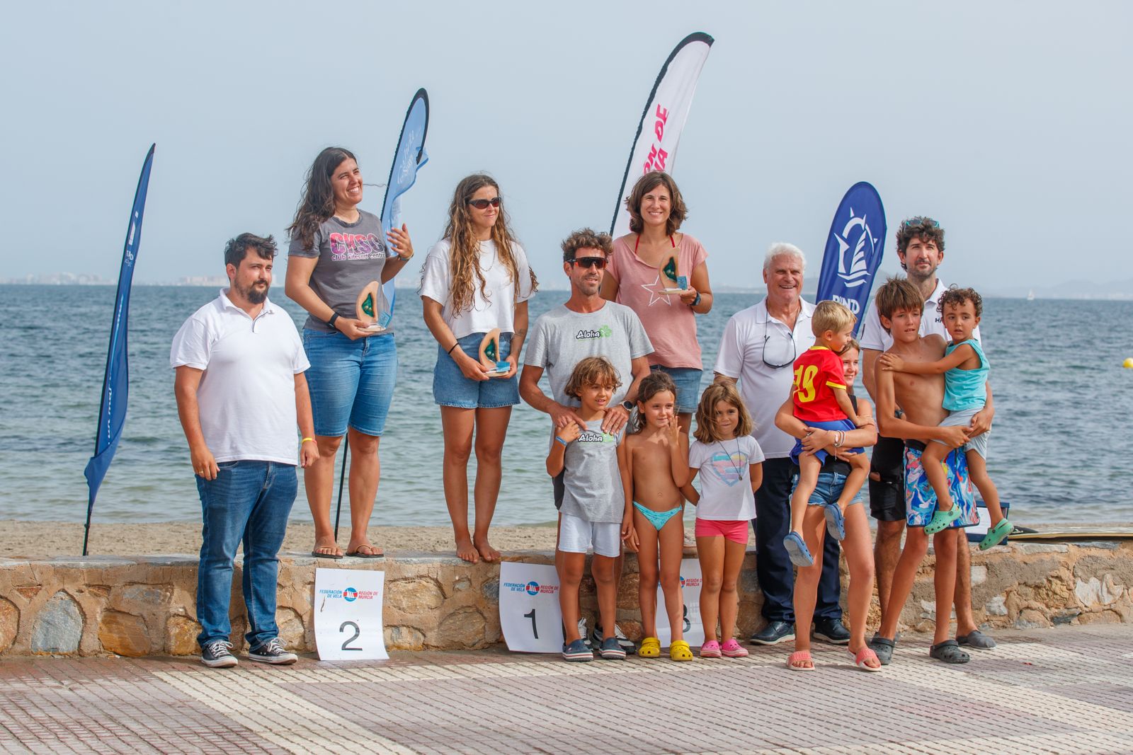 Alex Climent y Gisela Pulido ganan la Copa de España de Formula Kite en el Mar Menor