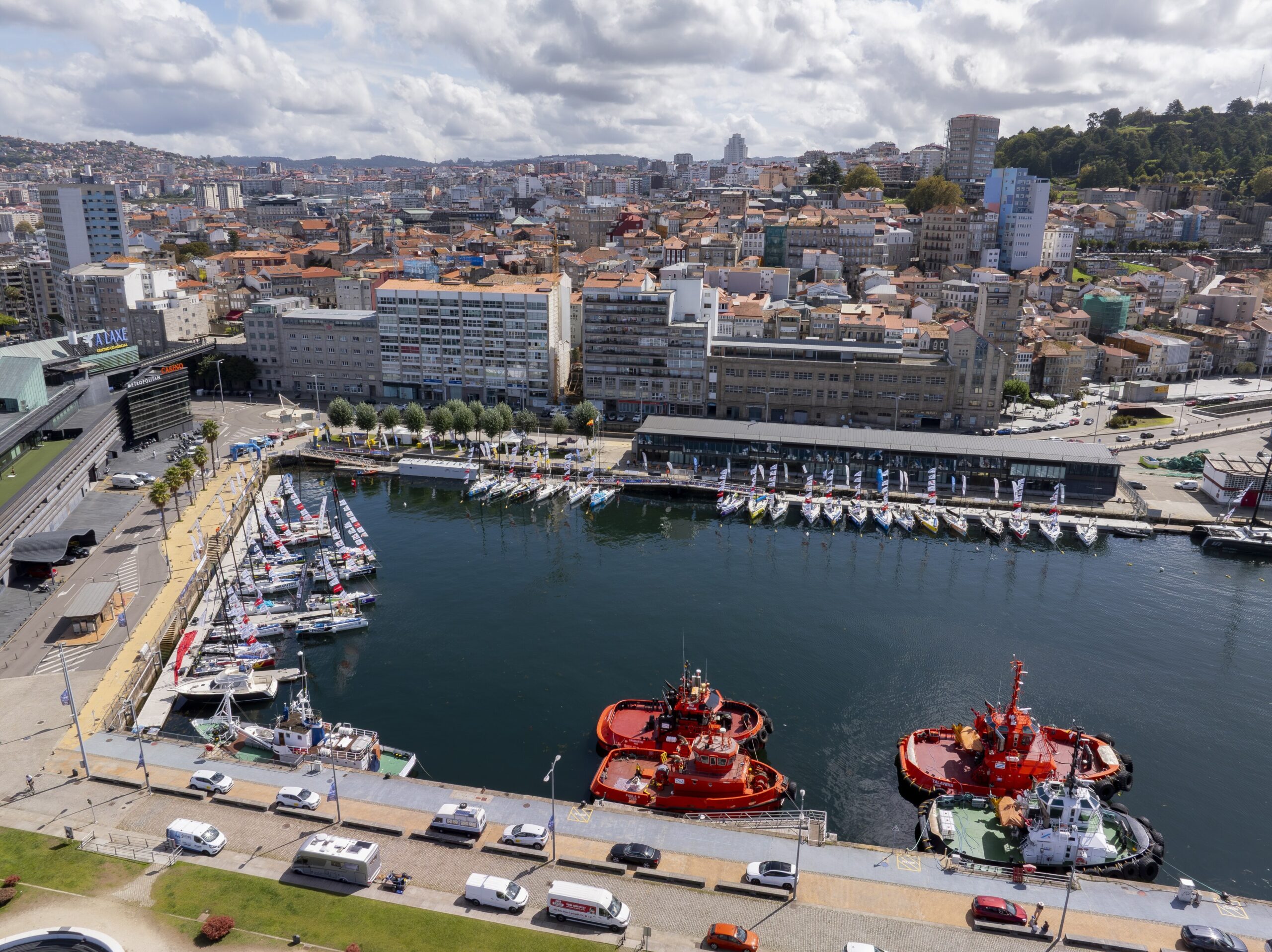 Vigo, lista para la gran salida de La Solitaire du Figaro Paprec