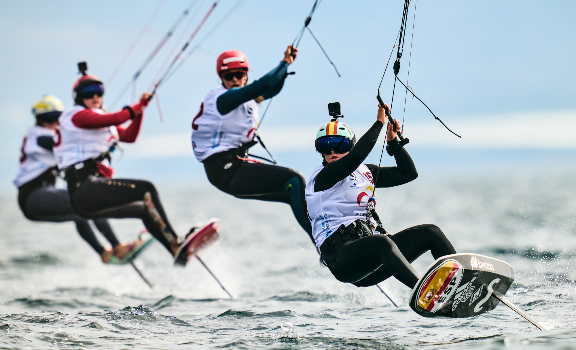 El Mar Menor acoge la Copa de España de Formula Kite con el equipo preolímpico al completo