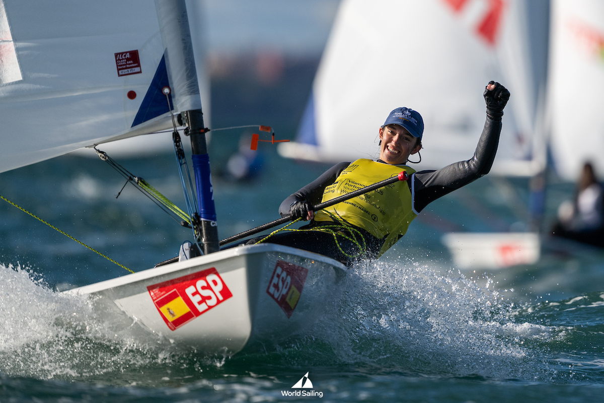 Irene de Tomás, campeona del mundo juvenil de ILCA 6  