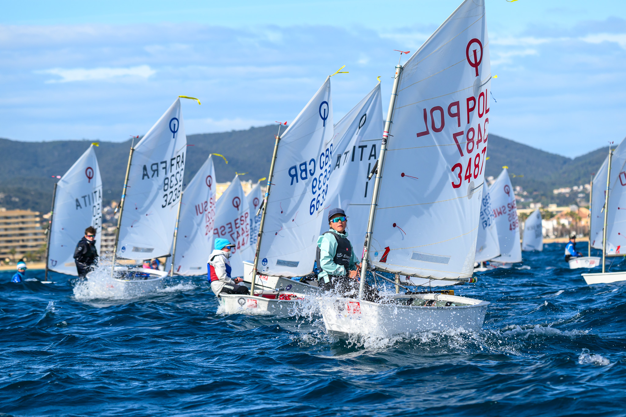 España conquista la Nations Cup en el 36 Palamós International Optimist Trophy 