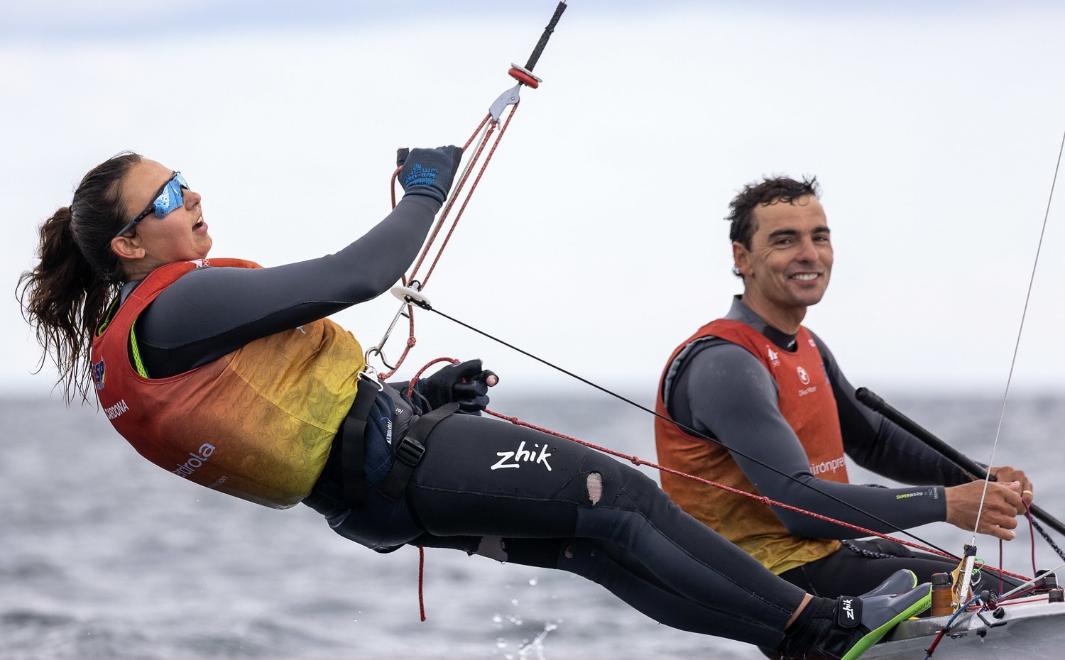 Xammar y Cardona, líderes provisionales del Europeo de 470 