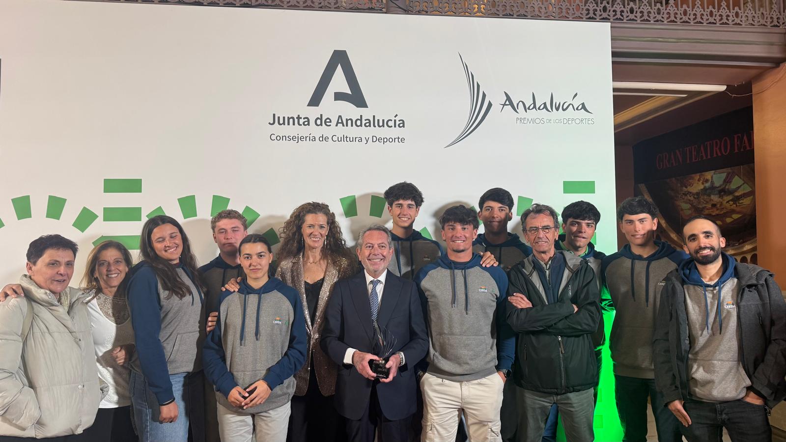 La FAV, reconocida como Mejor Gestor Deportivo por la Junta de Andalucía